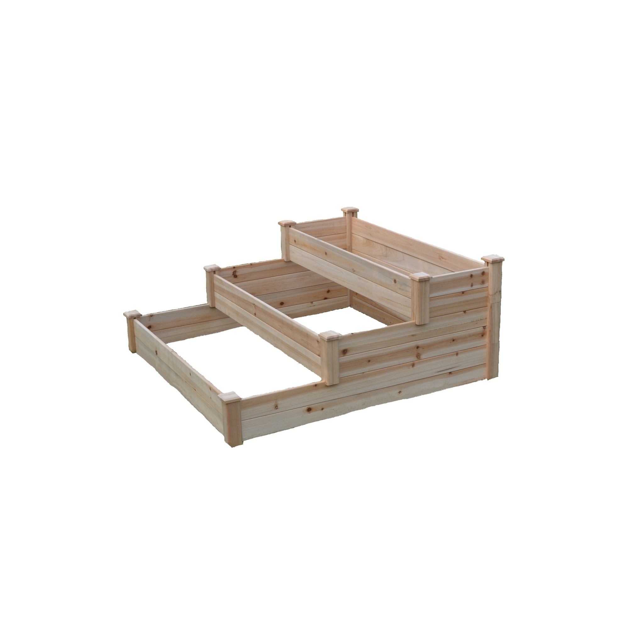 Eden, Waterfall/Pyramid Garden Bed Kit, Model# RGB-4W-3TIER